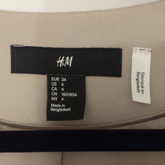 H&M Beige Blazer - Picture 3 of 4